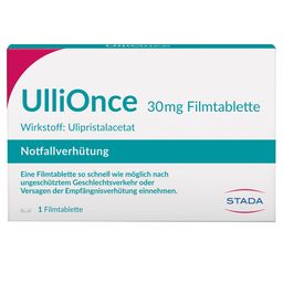 UlliOnce® 30 mg Notfallverhütung