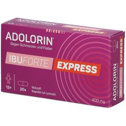 ADOLORIN® IBUFORTE EXPRESS - Jetzt 10% sparen mit Code „adolorin10“