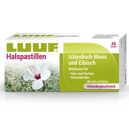 LUUF® Halspastillen Isländisch Moos und Eibisch