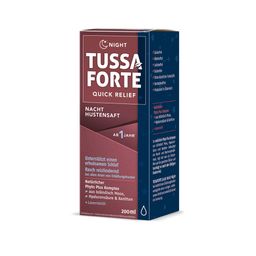 TUSSAFORTE NIGHT quick Relief Hustensaft