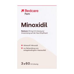Redcare Minoxidil 20 mg/ml für Frauen