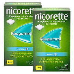 nicorette® Kaugummi icemint 4mg