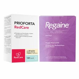 Regaine 2 % + Redcare Prioforta