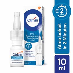 Otrivin® 0,1% Nasenspray ohne Konservierung