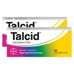 Talcid® Kautabletten – Schnell und langanhaltend gegen Sodbrennen