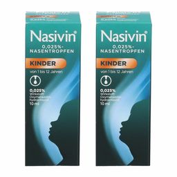 Nasivin® Kinder 0,025% Nasentropfen - Jetzt 10% Rabatt sichern mit dem Gutscheincode „nasivin10“