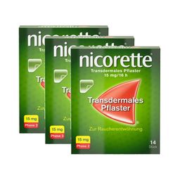 Nicorette® transdermales Pflaster 15mg/16h