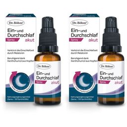 Dr. Böhm® Ein- und Durchschlaf Spray - schnelle Schlafhilfe mit Melatonin & beruhigendem Hopfen