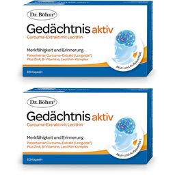 Dr. Böhm® Gedächtnis aktiv - die Antwort auf Vergesslichkeit: für Konzentration & geistige Leistung