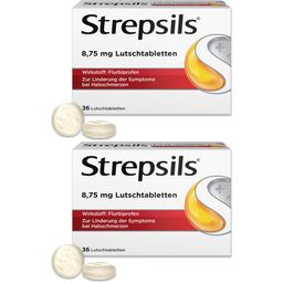 Strepsils® Lutschtabletten - Bei starken Halsschmerzen und Schluckbeschwerden