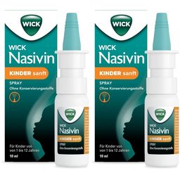 WICK Nasivin® Kinder sanft 0,025% Nasenspray ohne Konservierungsstoffe