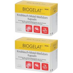 BIOGELAT® Knoblauch-Mistel-Weißdorn