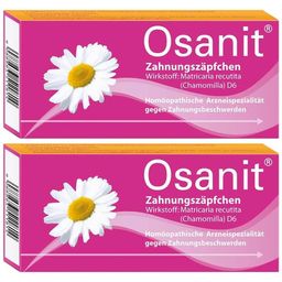 Osanit® Zahnungszäpfchen