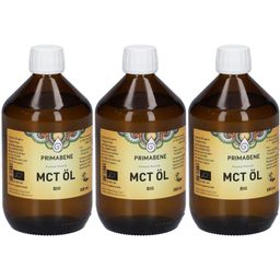PRIMABENE Bio-MCT Öl auf Kokosbasis