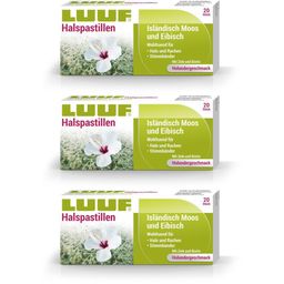 LUUF® Halspastillen Isländisch Moos und Eibisch