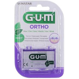 GUM® Ortho Wachs Mint