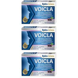 Voicla Hydro-intens – Halstabletten Johannisbeere mit Vitamin C, Zink & Moos