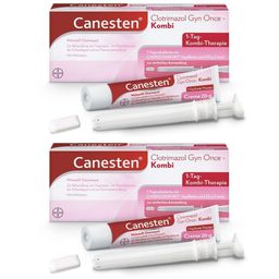 Canesten® Clotrimazol Gyn Once Kombi-Therapie zur Behandlung von Scheidenpilz