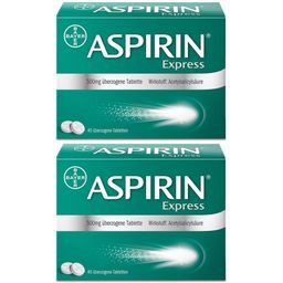 Aspirin® Express überzogene Tabletten bei Kopf-, Nacken- und Muskelschmerzen
