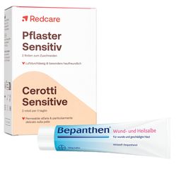 Bepanthen® Wund- und Heilsalbe + Redcare Pflaster Sensitiv