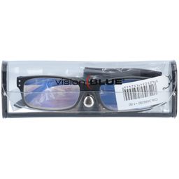 Pharma Glasses VisionBlue PC01 Zwart +1.50