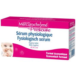 Mercurochrome Pitchoune Physiologische Kochsalzlösung