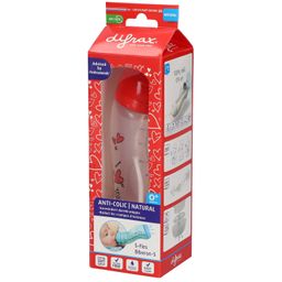difrax® Anti-Kolik Babyflasche S Natural - I Love You 250 ml
