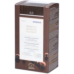 KORRES® Argan-Öl Permanent Coloration 5.0 Hellbraun