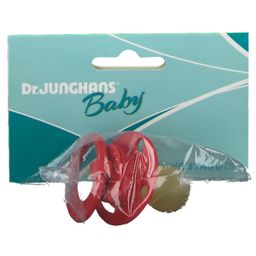 Dr. Junghans® Beruhigungssauger kirschform Latex ab 6 Monate rot
