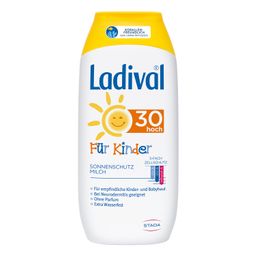 Ladival® Sonnenmilch für Kinder LSF 30 + Ladival Badeente GRATIS