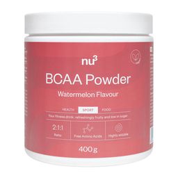 nu3 BCAA Powder - Jetzt 20% sparen mit dem Code "DRINKNU3AT"*