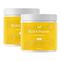 nu3 BCAA Powder, lemon