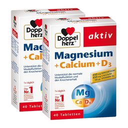 Doppelherz® Magnesium + Calcium + D3