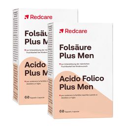 Redcare Folsäure Plus Men Doppelpack