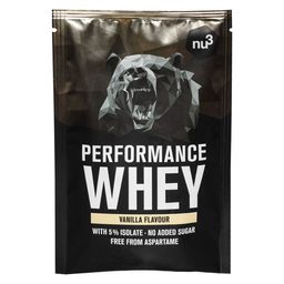 nu3 Performance Whey, Vanille - Proteinpulver