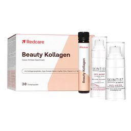 SKINTIST ANTI-AGING Hyaluron Serum + Augenpflege + Redcare Beauty Kollagen
