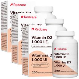 Redcare Vitamin D3 1000 I.E.