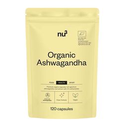 nu3 Premium Bio Ashwagandha - Jetzt 20% sparen mit Code "SALENU3AT"