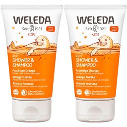 Weleda Kids 2in1 Shower & Shampoo Fruchtige Orange