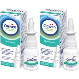 Otriven Meerwasser Nasenspray mit Eukalyptus befreit die verstopfte Nase bei Schnupfen durch eine natürlich abschwellende Wirkung