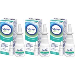 Otriven Meerwasser Nasenspray mit Eukalyptus befreit die verstopfte Nase bei Schnupfen durch eine natürlich abschwellende Wirkung - Jetzt 10% sparen mit dem Code otriven10*