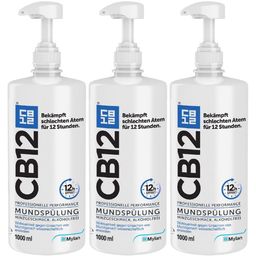 CB12 Mundspülung: Mundwasser mit Zinkacetat & Chlorhexidin gegen schlechten Atem & Mundgeruch
