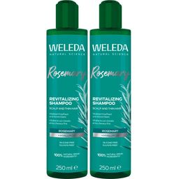 Weleda Rosmarin Shampoo - ohne Silikone, mit Hyaluronsäure & Bio-Rosmarinöl für Volumen & Pflege