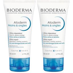 BIODERMA Atoderm Mains et ongles Reparierende und beruhigende Hand- und Nagelcreme