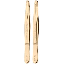 Pfeilring® Pinzette gekröpft gold 90 mm 1850 G