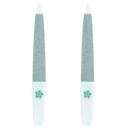 Pfeilring® Saphir-Nagelfeile weiß doppelseitig grob/fein 90 mm 4124