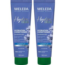 Weleda Hydra Shine Pflege Spülung mit Hyaluronsäure und Alpen-Lein