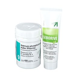 Dr. Schüßler Paket für fette Haut, Akne und Mitesser