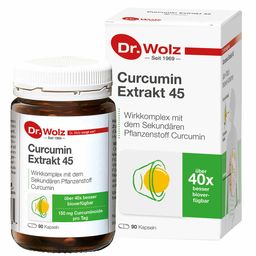 Curcumin Extrakt 45 Kapseln