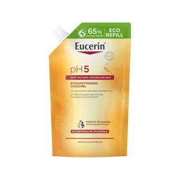 Eucerin pH5 Duschöl – Rückfettende Reinigung für trockene, strapazierte Haut mit natürlichen Pflegeölen